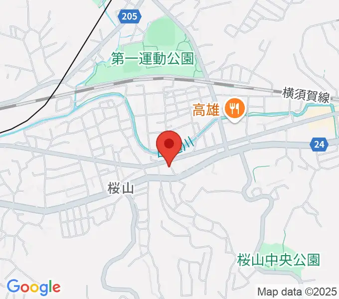 ケイズギターワークスの地図