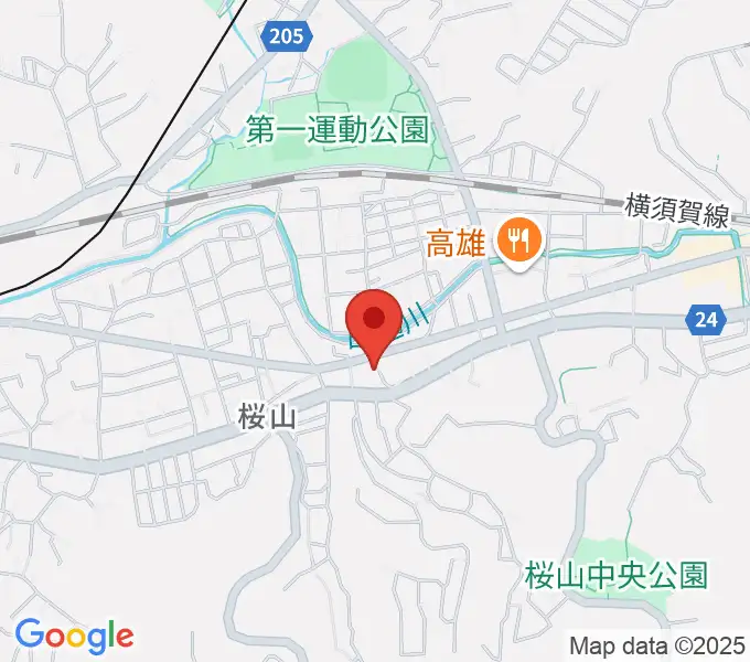 ケイズギターワークスの地図