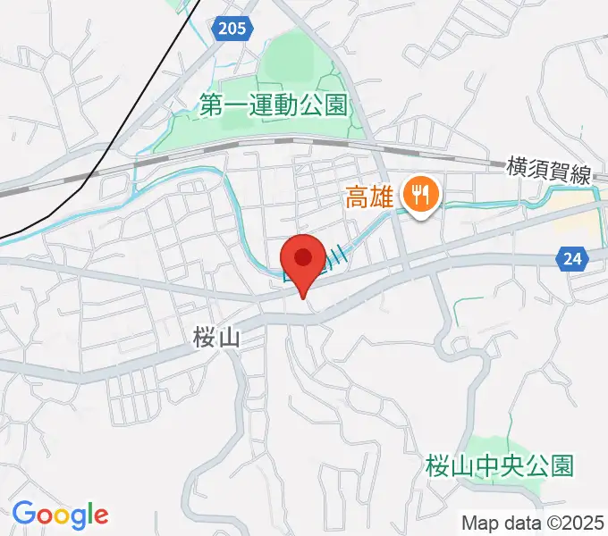 ケイズギターワークスの地図