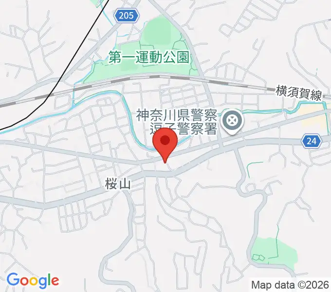 ケイズギターワークスの地図