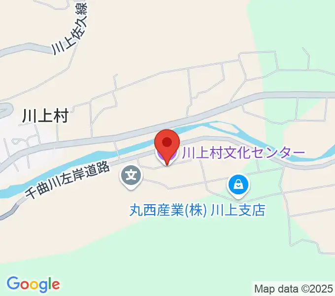 川上村文化センターの地図