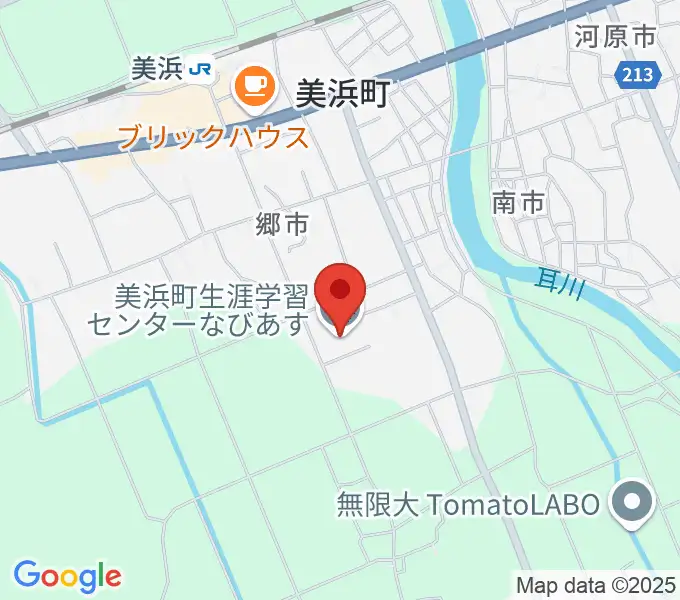 美浜町生涯学習センターなびあすの地図
