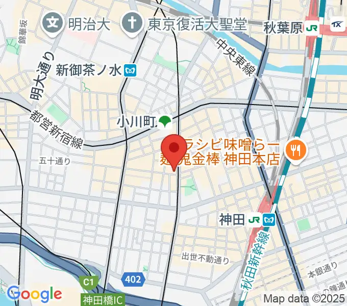 スタジオM Gartenの地図