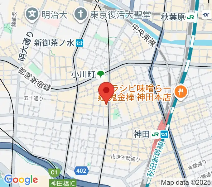 スタジオM Gartenの地図