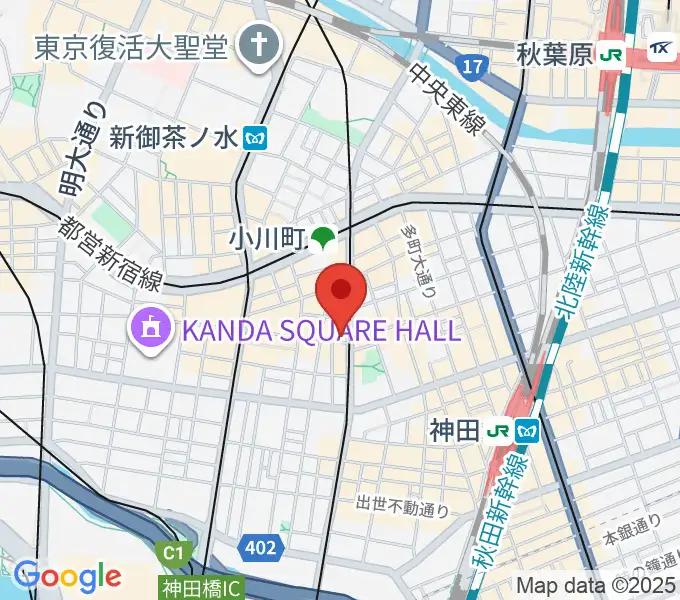 スタジオM Gartenの地図