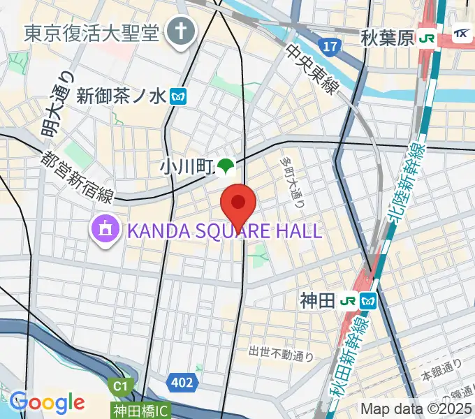 スタジオM Gartenの地図