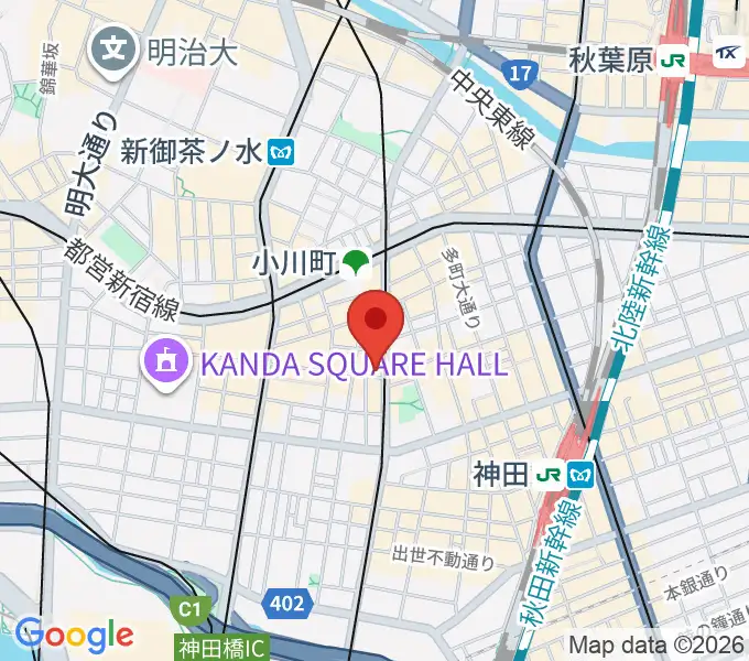 スタジオM Gartenの地図