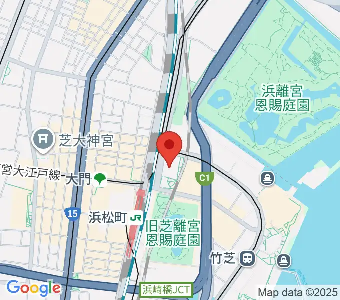 浜松町べヒシュタイン・サロンの地図