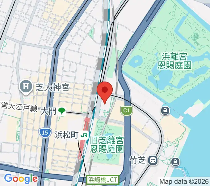 浜松町べヒシュタイン・サロンの地図