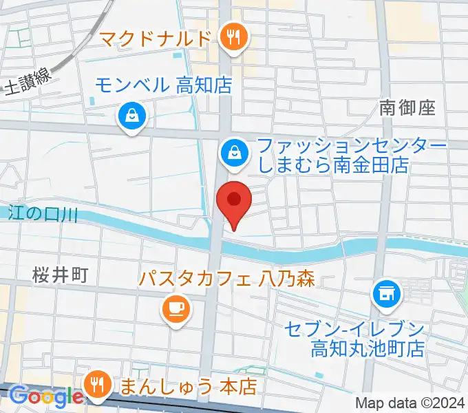 蛸蔵 TACOGURAの地図