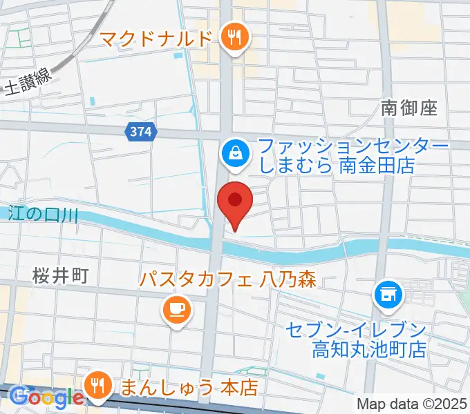 蛸蔵 TACOGURAの地図