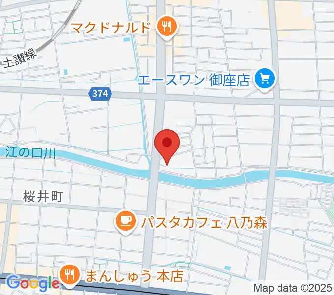 蛸蔵 TACOGURAの地図