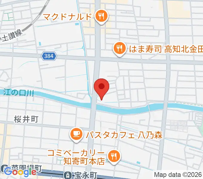 蛸蔵 TACOGURAの地図