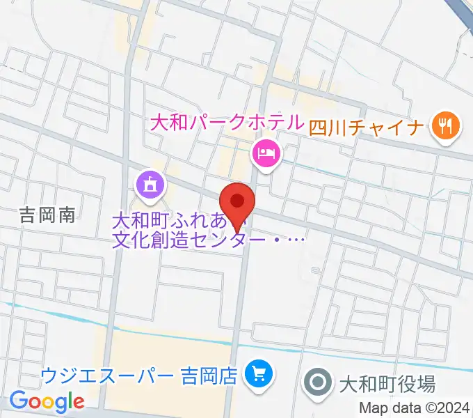 仙台ピアノ工房 木造ドームの地図