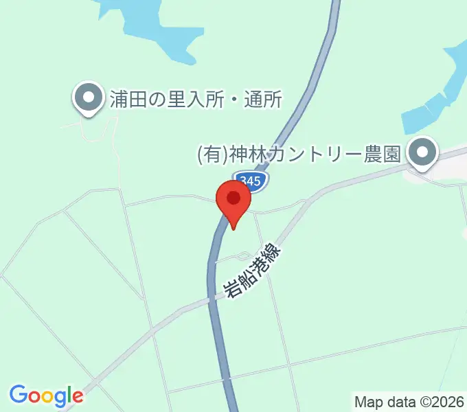 村上市民ふれあいセンターの地図