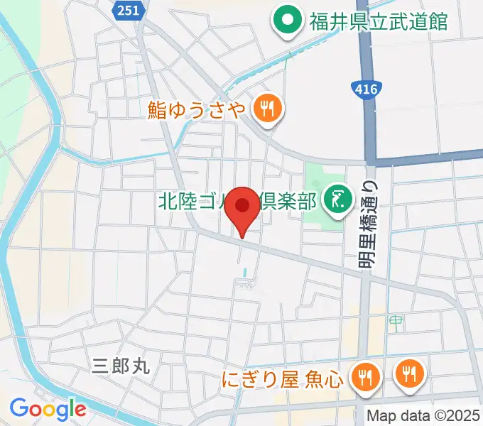 西川音楽教室の地図