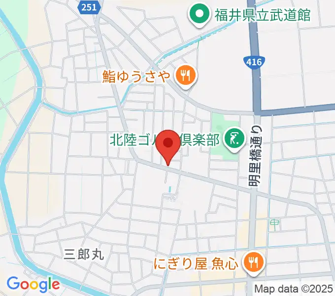 西川音楽教室の地図