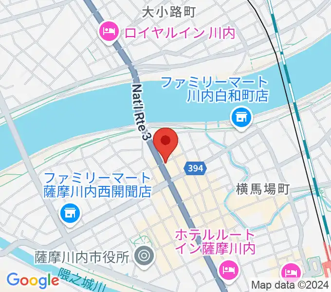 藤井ピアノサービスの地図