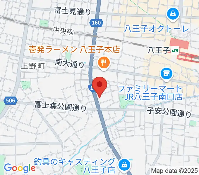 ギャラリー・スペースことのはの地図