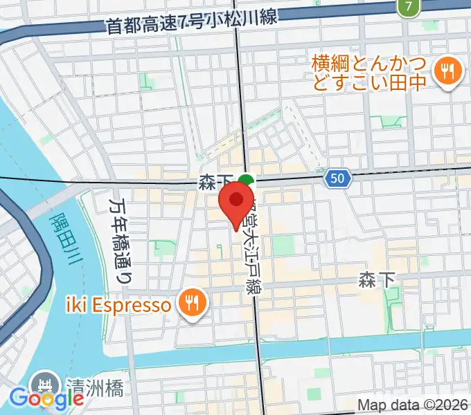 シェ・クロードの地図