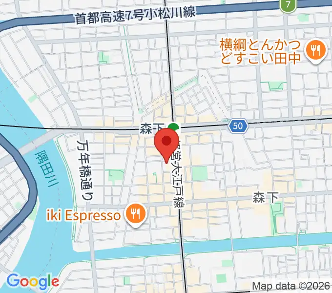 シェ・クロードの地図