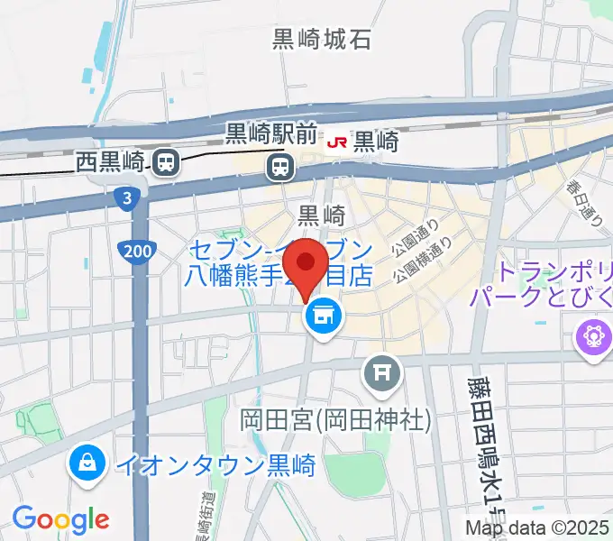 黒崎ストロベリーサワーの地図