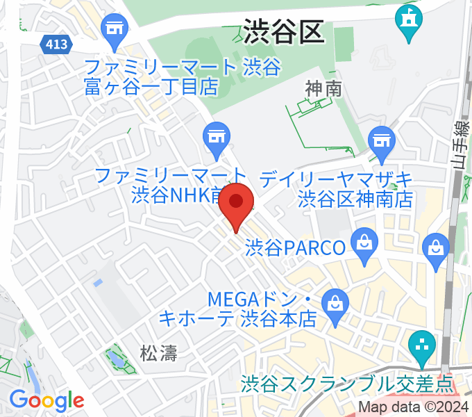 アップリンク渋谷の場所