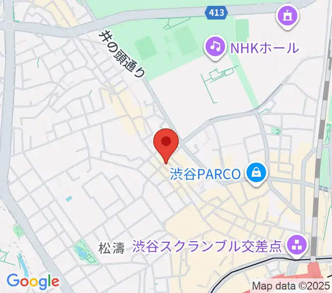 アップリンク渋谷の地図