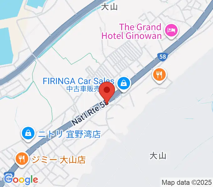 ピアノハウスの地図