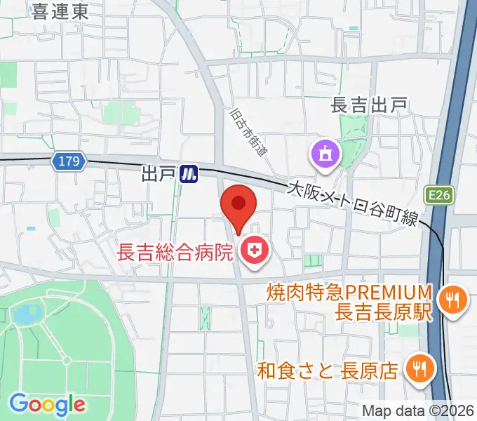 出戸VIEEWの地図