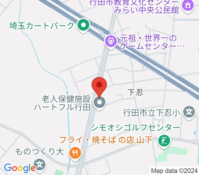 ビートハウス1193の地図