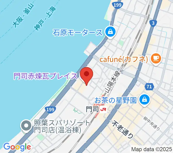 BRICK HALLの地図