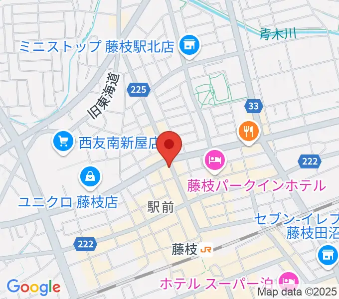 藤枝ココペリの地図