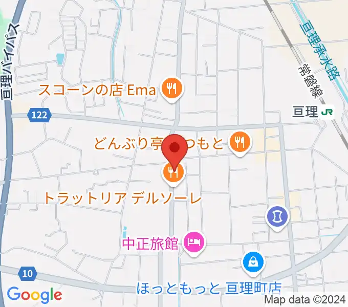 オアシス楽器 亘理店の地図