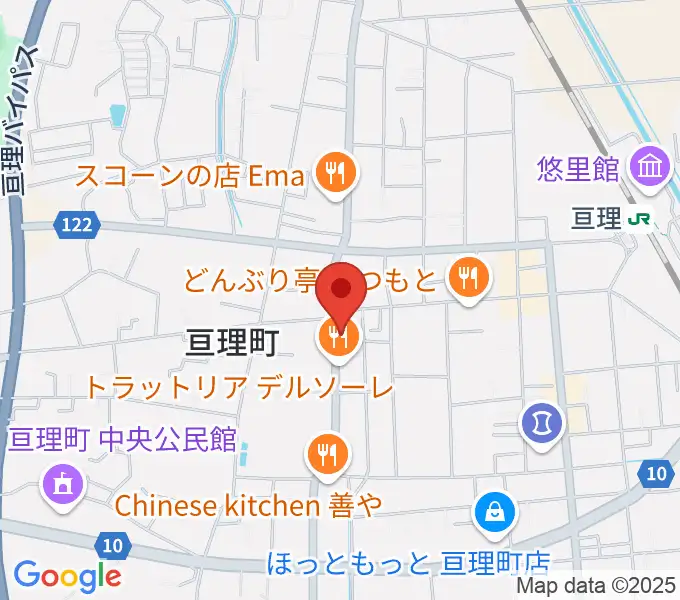 オアシス楽器 亘理店の地図