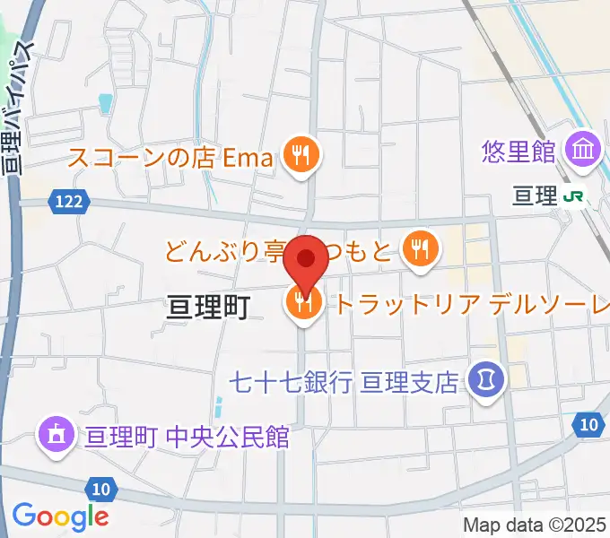 オアシス楽器 亘理店の地図