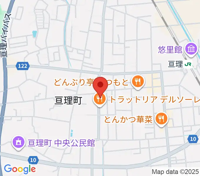 オアシス楽器 亘理店の地図