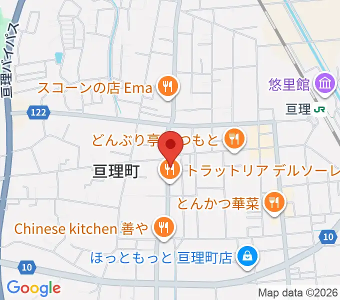 オアシス楽器 亘理店の地図