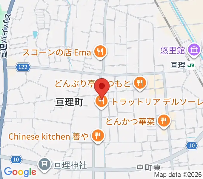 オアシス楽器 亘理店の地図