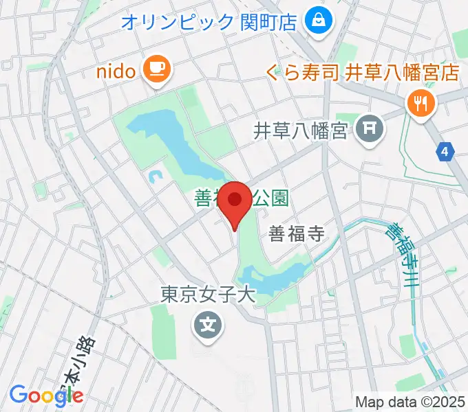 葉月ホールハウスの地図