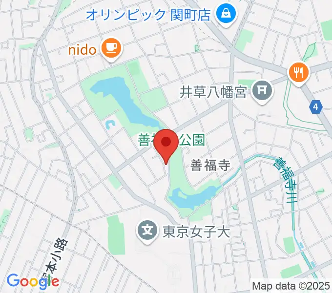 葉月ホールハウスの地図