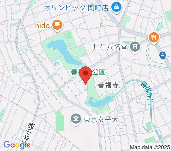 葉月ホールハウスの地図