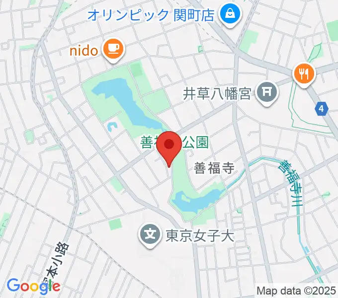 葉月ホールハウスの地図