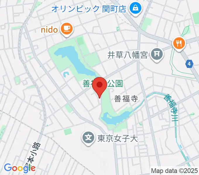 葉月ホールハウスの地図