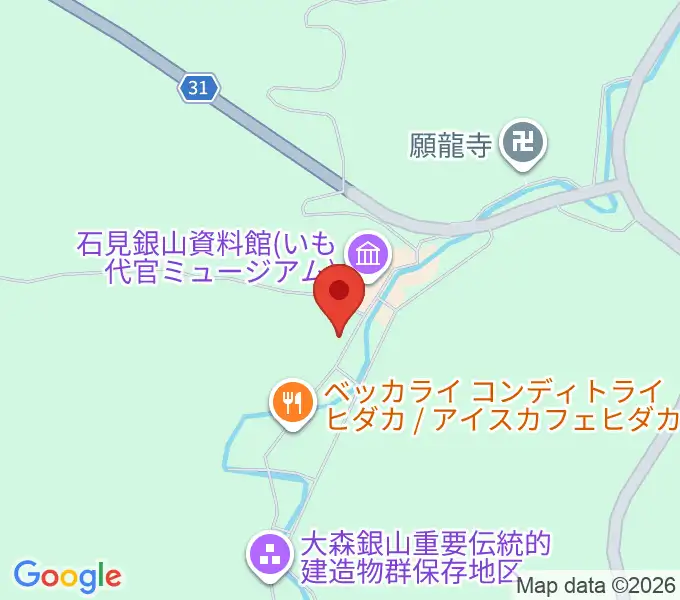 オペラハウス大森座の地図