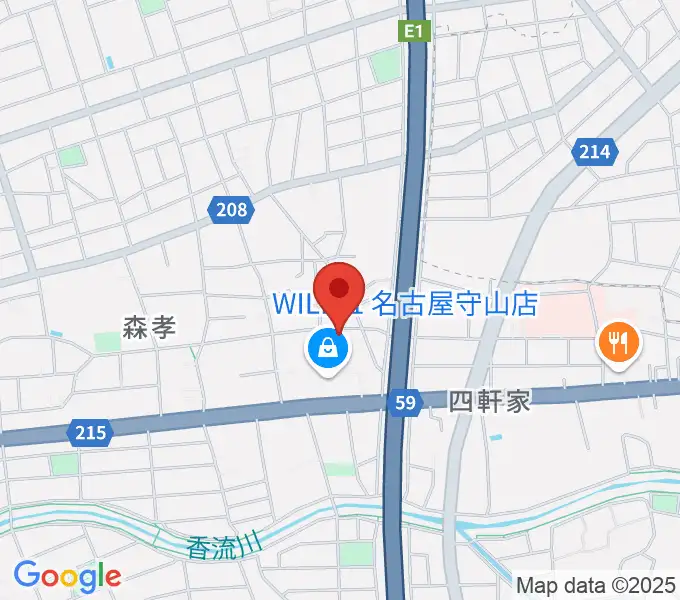さくらホールの地図