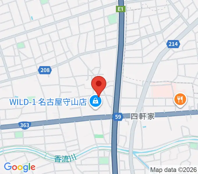 さくらホールの地図