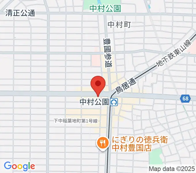 スタジオ・フィオリーレの地図