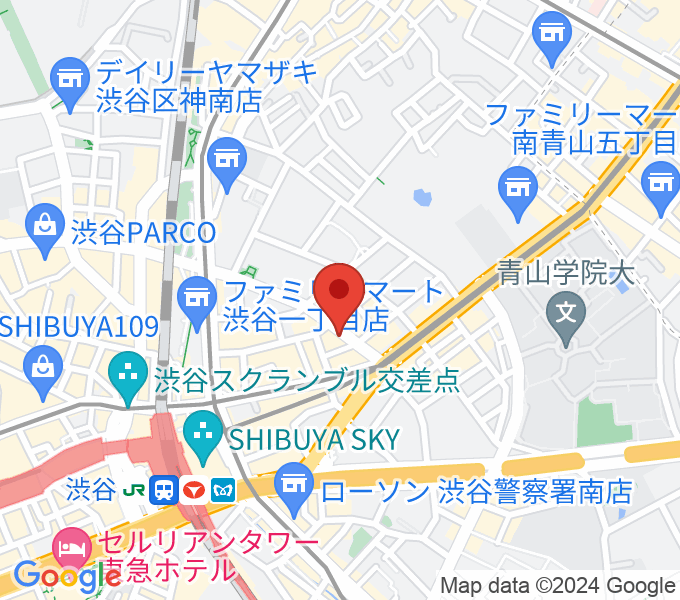 渋谷Familyの場所