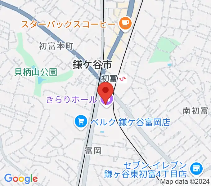 きらり鎌ケ谷市民会館・きらりホールの地図